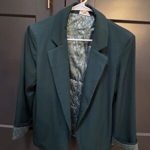 1.4.3. Story by Line Up Teal Blazer